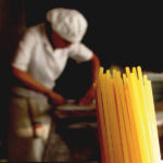 chef cocinero spaghetti